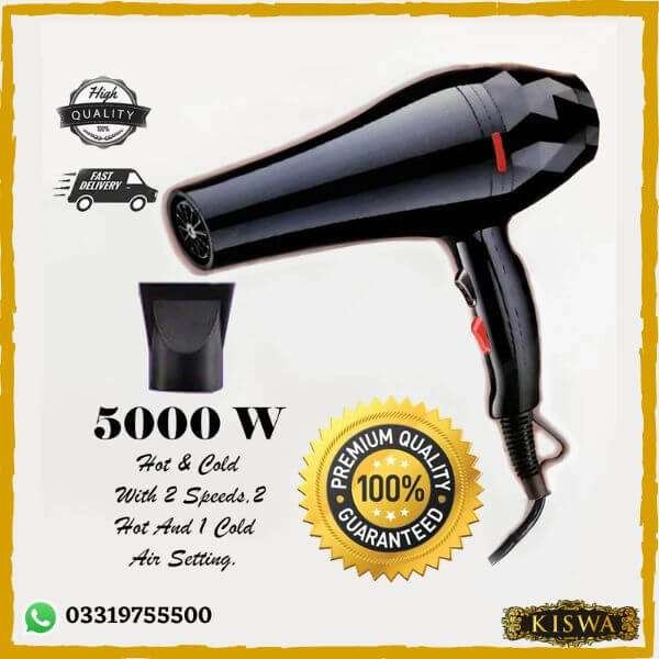 Professional Hair Dryer (Hot Dry+Cool Dry) at Best price in Pakistan