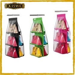 6 Pocket purse organizer