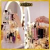 Acrylic Diamond Pattern Rotating Cosmetic Organizer At Affordable Price In Pakistan