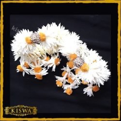 Artificial Yellow Hand Gajra with Tussle & Hangings Online At Best Price In Pakistan