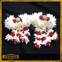 Buy Artificial Red Hand Gajra with Tussle & Hangings Online at Best Price In Pakistan