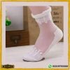 Fancy Ankle Length Socks with Thin Transparent Net & Lace at best price in Pakistan