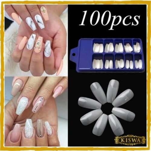 Buy Artificial Nails Set White Acrylic Online at Best Price in Pakistan