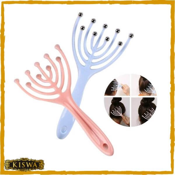 Buy Scalp Massager Steel Ball Head Massage Tool Online in Pakistan