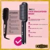 2-in-1 Hair Styling Comb Straightener Hair Brush Online In Pakistan