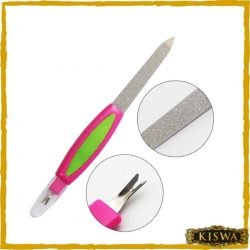 2 in 1 Manicure Pedicure Nail File Cuticle Remover at best price in Pakistan