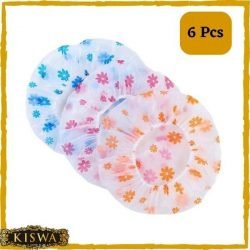 Reusable Waterproof Elastic Shower Caps Pack of 6 online at best price in Pakistan