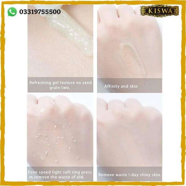 Face And Body Cleansing Scrub Gel Dead Skin Remover Kiswa.pk