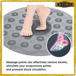Silicone Anti Slip Foot Wash Massage Cleaning Bath Mat online at Best price in Pakistan