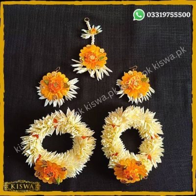 Shankhi Yellow  Floral Gajra