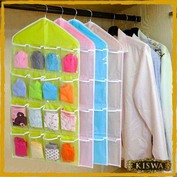 16 Pockets Hanging Storage Closet Organizer Online Best Price In Pakistan