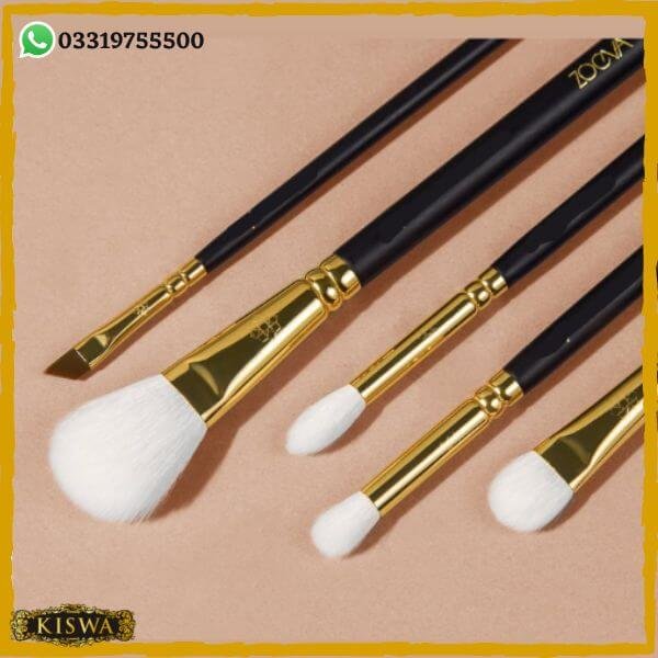 Buy Zoeva Makeup Brushes 5 Pieces Set with Pouch Online in Pakistan