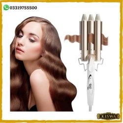 Triple Barrel Hair Curling Iron Ceramic Hair Waver Online at Best Price in Pakistan