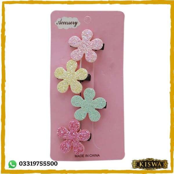 Cute Flower Hair Clips Online At Best Price In Pakistan