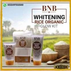 Rice Extract Brightening Glow Facial Kit 3 in 1 ( Organic Source ) online at best price in Pakistan