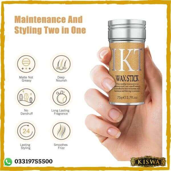 Hair Wax Stick for Hair Styling Strong Hold Price In Pakistan