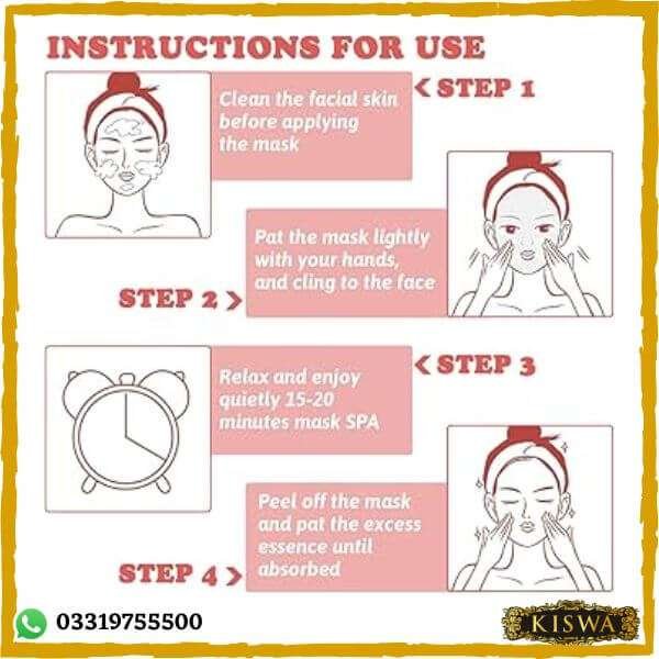 Rose Face Sheet Mask Online In Pakistan