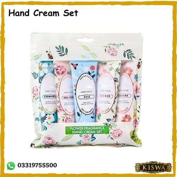 Flower Fragrance Hand Cream Set For Moisturizing Hands Online in Pakistan