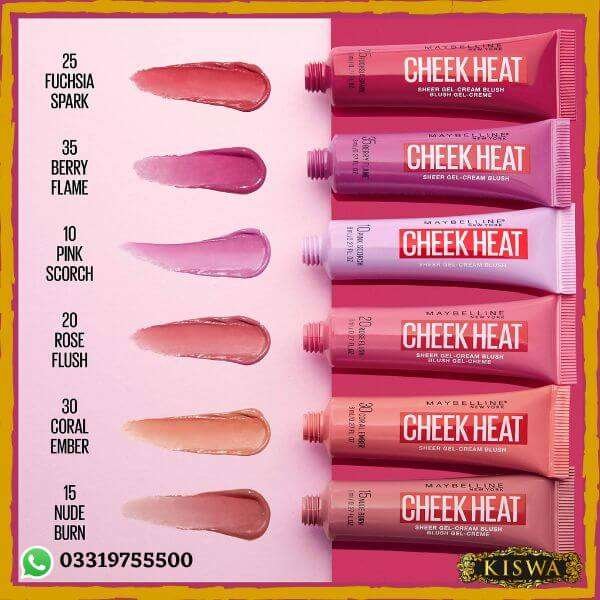 Cheek Heat Gel Cream Blushes Online in Pakistan