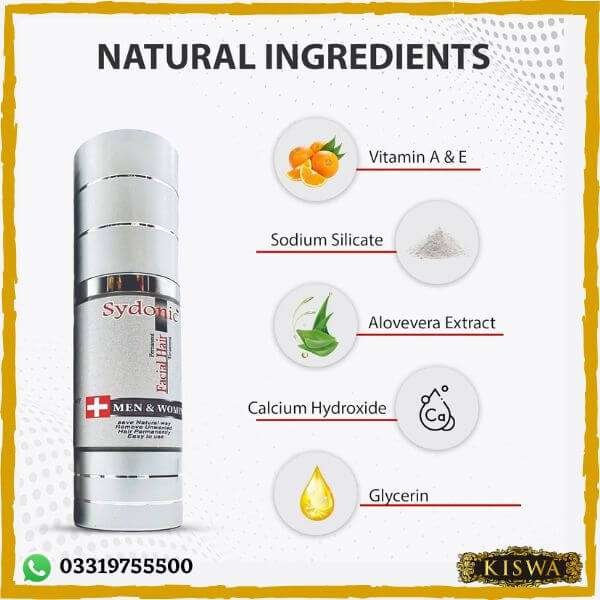 Sydonic Facial Hair Remover Cream at best price in Pakistan