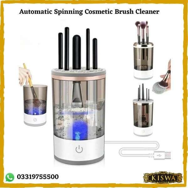 Automatic Spinning Cosmetic Brush Cleaner online at best price in Pakistan