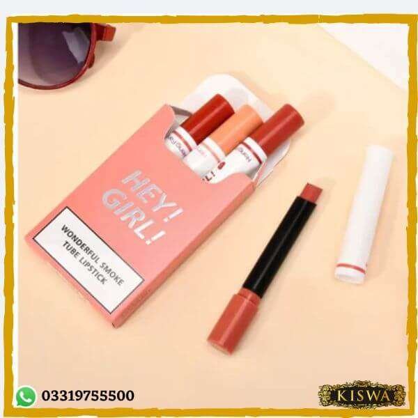 Hey Girl 4 Pcs Smoke Lipstick Set at best price in Pakistan