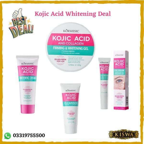 Kojic Acid Whitening Series ( Pack of 4 ) Online at Best Price in Pakistan