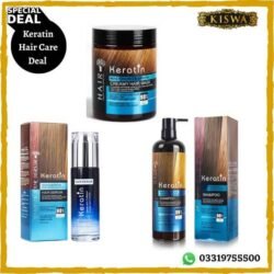 Keratin Hair Care Deal ( Keratin Creamy Hair Mask + Shampoo +Serum ) Online at best price in Pakistan