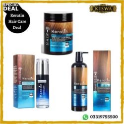 Keratin Hair Care Super Deal Keratin Creamy Hair Mask , Keratin Nutrition Hair Shampoo Keratin Nutrition Hair Serum Online at best price in Pakistan