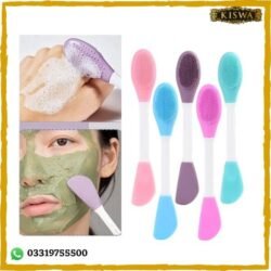 2 in 1 Silicone Face Mask Brush Facial Cleansing Brush at best price in Pakistan