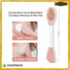 2 in 1 Silicone Face Mask Brush Facial Cleansing Brush online at lowest price in Pakistan