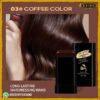 Instant Coffee Brown Hair Color Stick Hair Dye Comb portable hair dye stick online in Pakistan