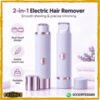 2 in 1 Rechargeable Double Head Electric Shaver Trimmer at best price in Pakistan